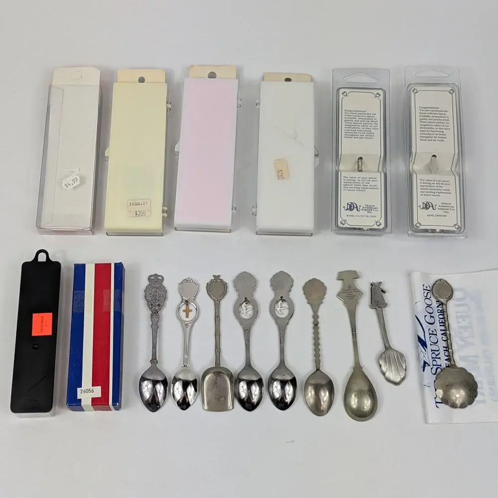 Lot 17 Vintage California Souvenir Collector Spoons State Travel Landmarks USA - Picture 8 of 16
